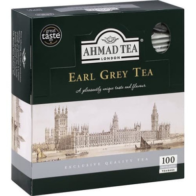  Чай Ahmad Earl Grey 100 пакетиков