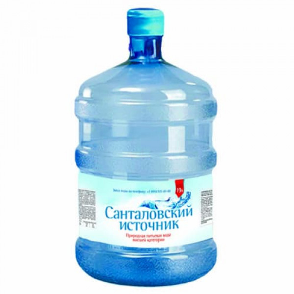 Вода Санталовский источник 19 литров Вода Санталовский источник 19 литров
